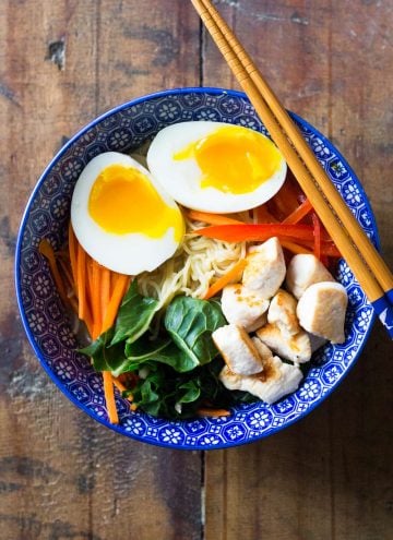Ramen noodle soup