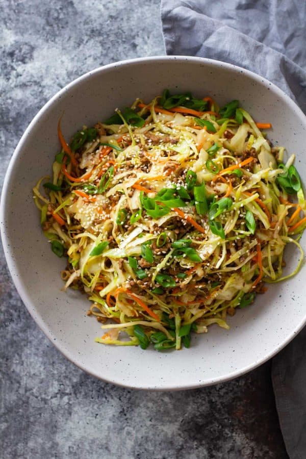 Egg Roll In A Bowl